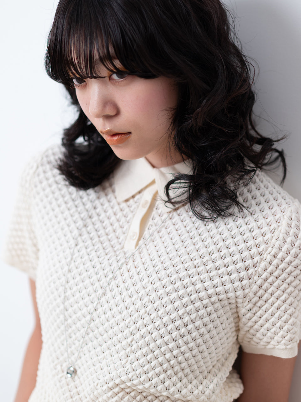 PRE ORDER 2026SS】【ROOM.THE.ROOM】Brooklyn knit polo【先行予約2月