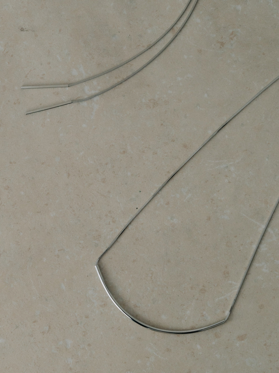 【ROOM.THE.ROOM】Pipe chain necklace