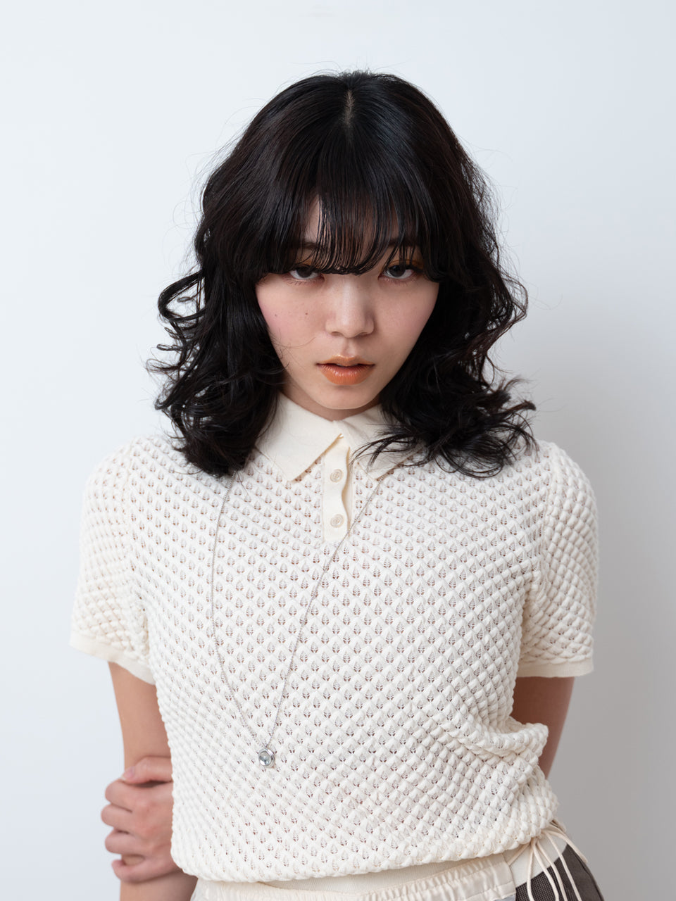 【PRE ORDER 2026SS】【ROOM.THE.ROOM】Brooklyn knit polo【先行予約2月中旬ごろ配送予定】