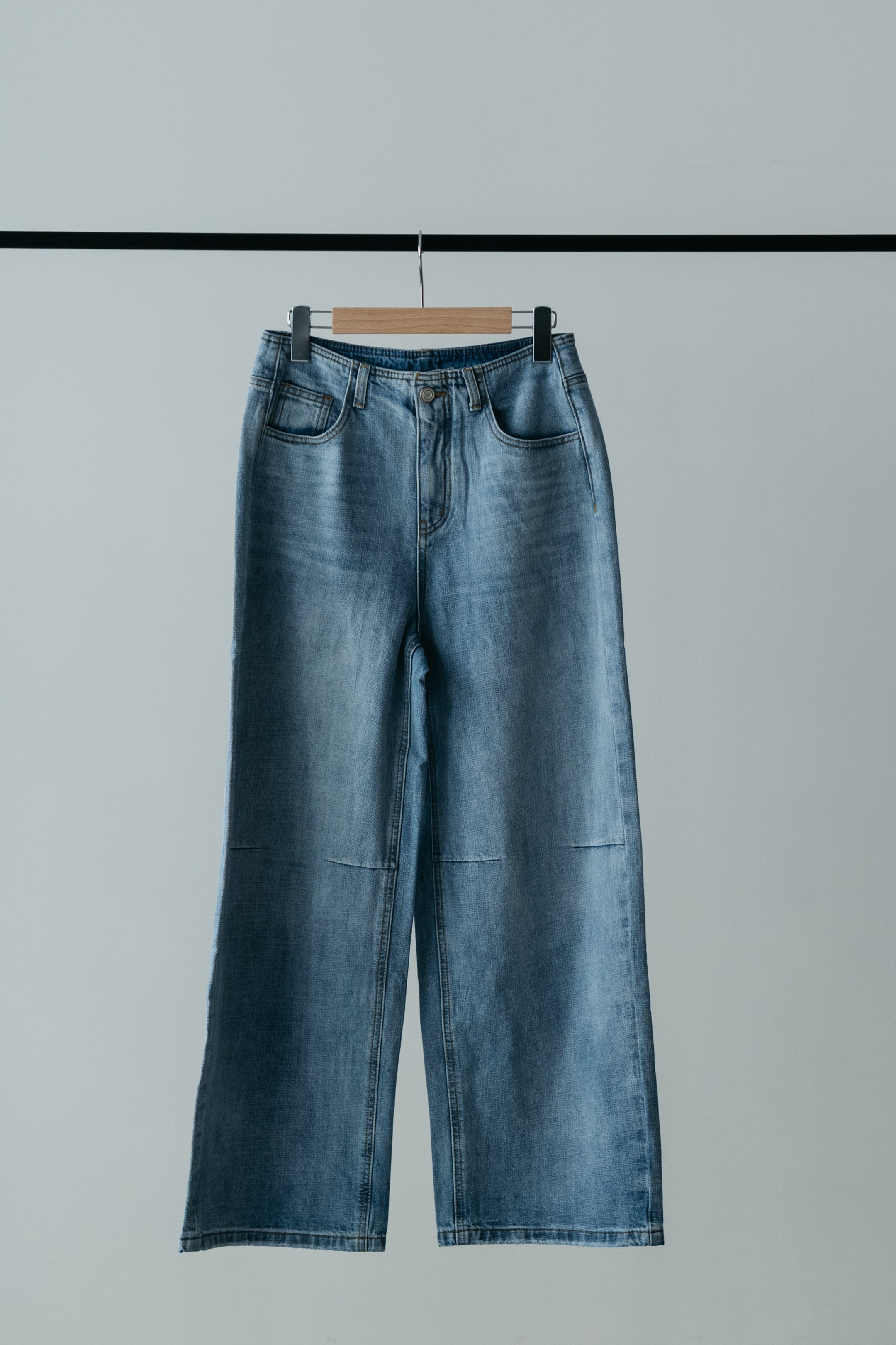 【MAIKU】LOOSE FIT WIDE DENIM