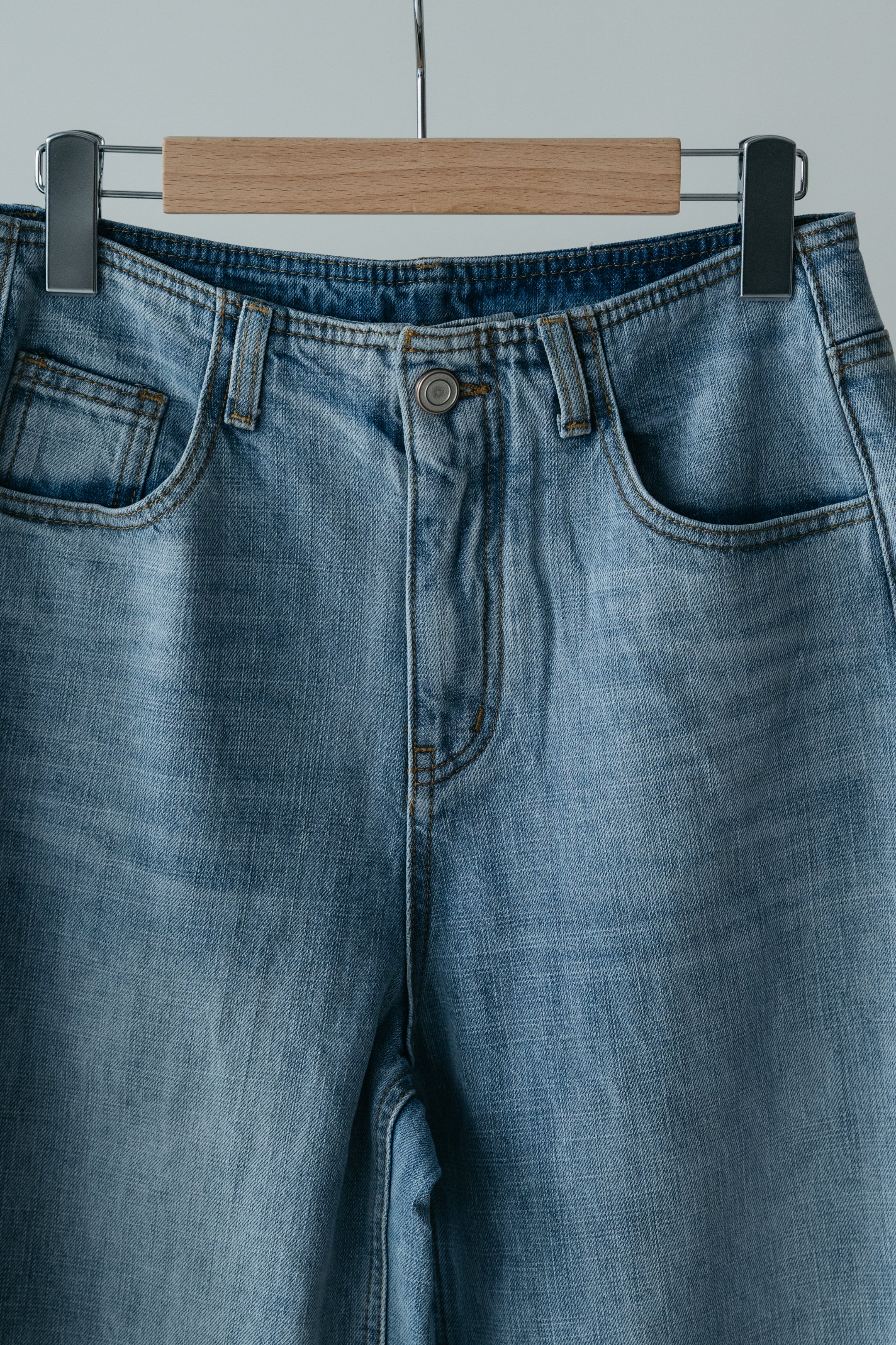 【MAIKU】LOOSE FIT WIDE DENIM