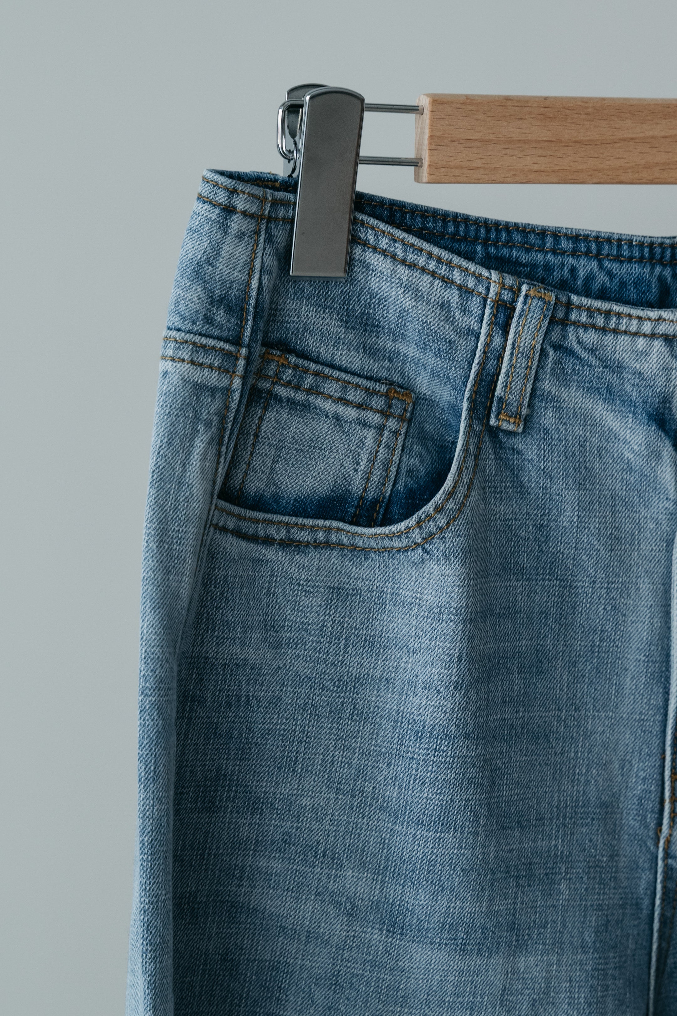 【MAIKU】LOOSE FIT WIDE DENIM