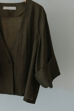 【ROOM.THE.ROOM】Oliver linen jacket