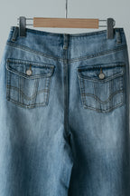 【MAIKU】LOOSE FIT WIDE DENIM