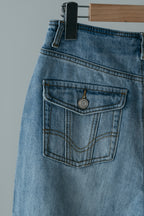 【MAIKU】LOOSE FIT WIDE DENIM