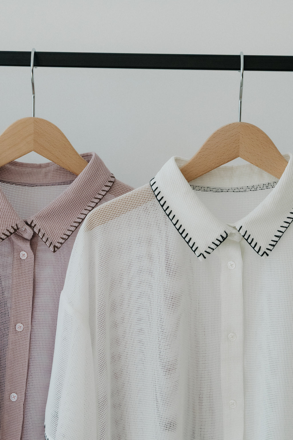 【ROOM.THE.ROOM】Elio flare mesh shirt