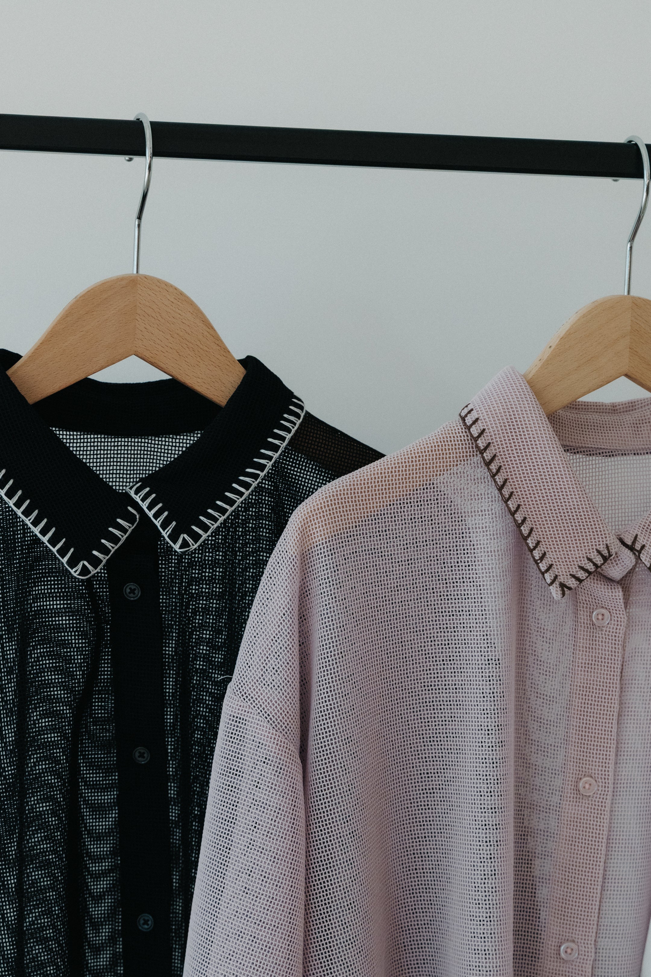 【ROOM.THE.ROOM】Elio flare mesh shirt
