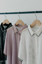 【ROOM.THE.ROOM】Elio flare mesh shirt