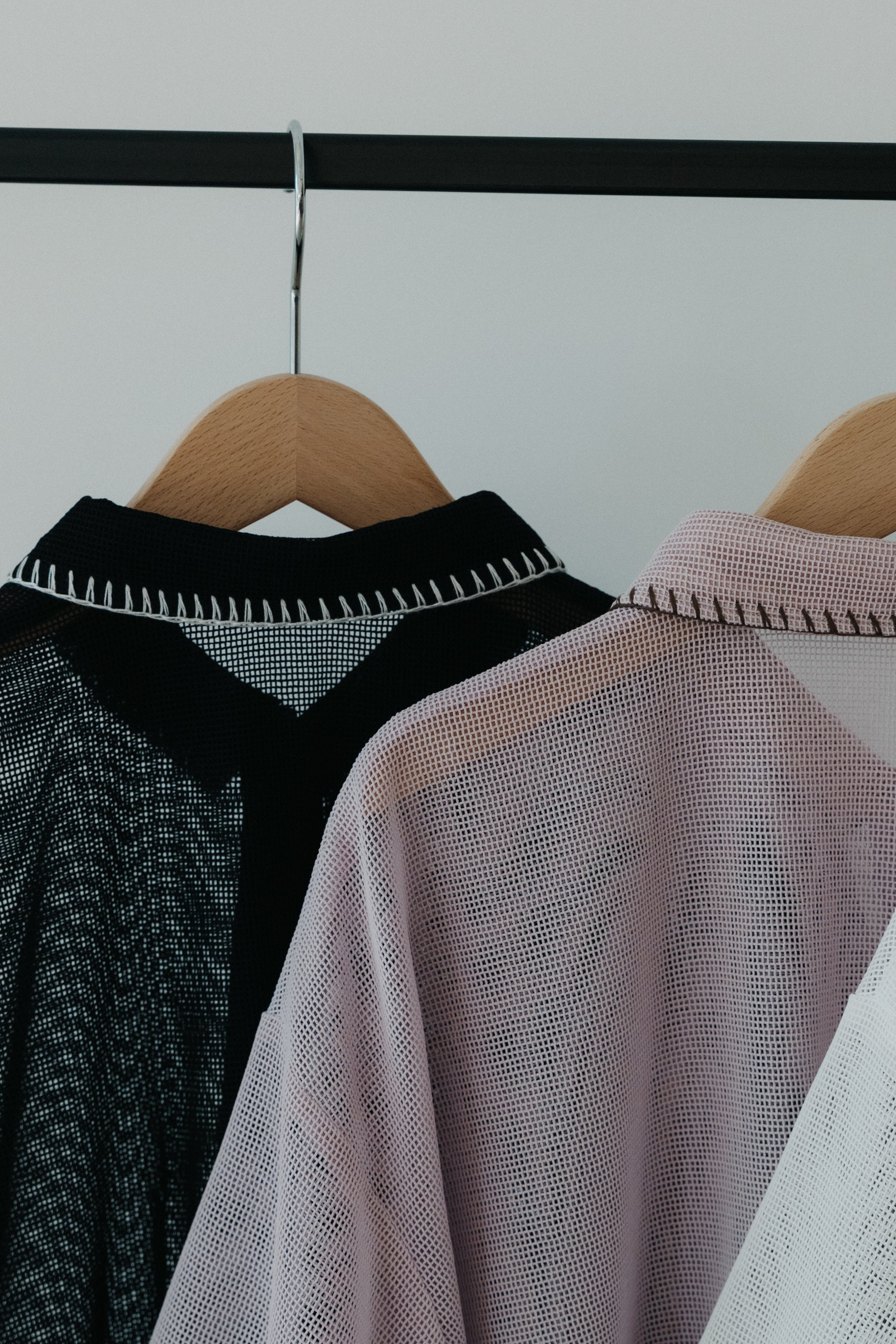 【ROOM.THE.ROOM】Elio flare mesh shirt