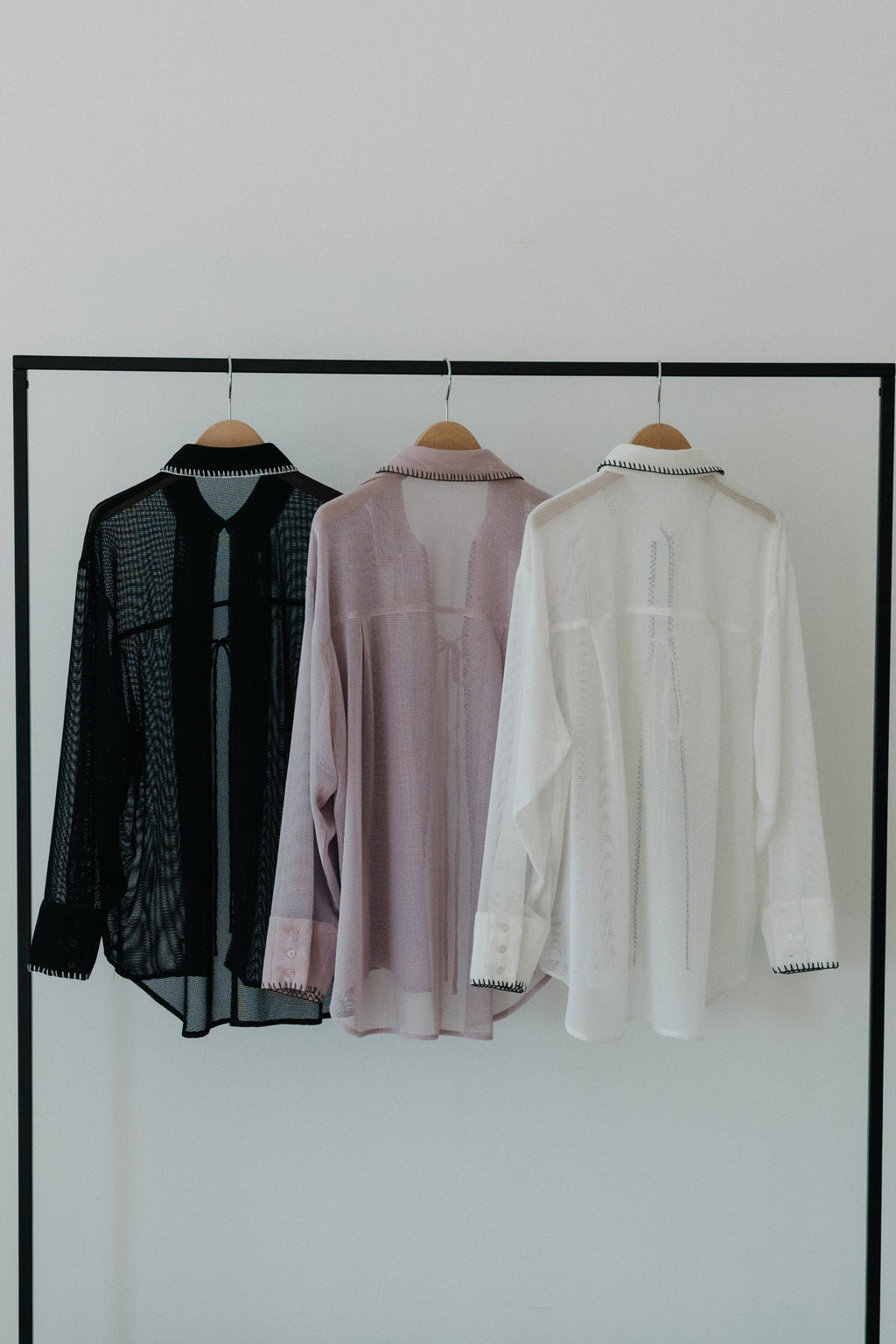 【ROOM.THE.ROOM】Elio front-tie shirt