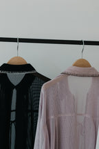 【ROOM.THE.ROOM】Elio front-tie shirt