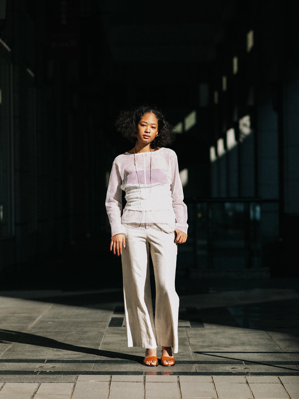 【PRE ORDER 2026SS】【ROOM.THE.ROOM】Ali mesh set【先行予約3月中旬ごろ配送予定】