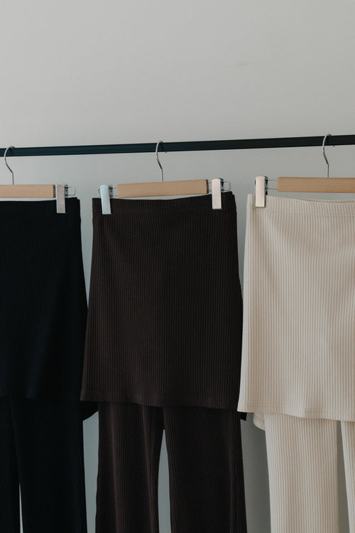 【ROOM.THE.ROOM】Elio layered flare pants