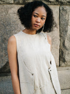 【PRE ORDER 2026SS】【ROOM.THE.ROOM】Ali linen sleeveless top【先行予約3月中旬ごろ配送予定】