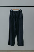【MAIKU】Easy wide stripe pants