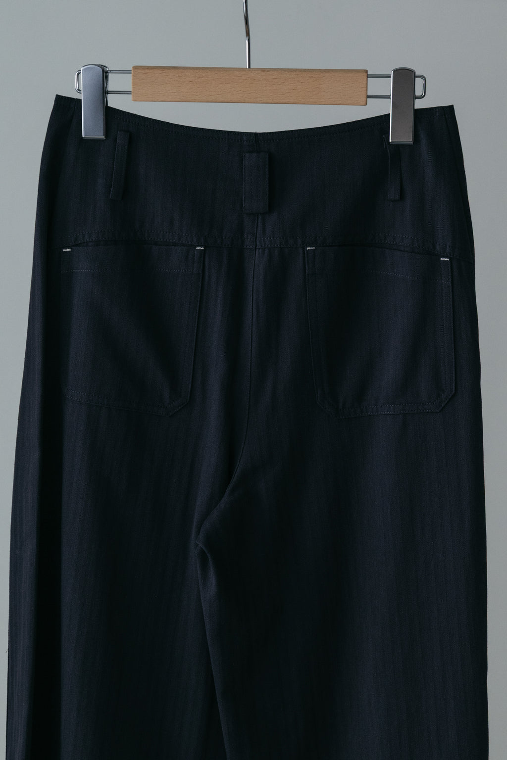【MAIKU】Easy wide stripe pants
