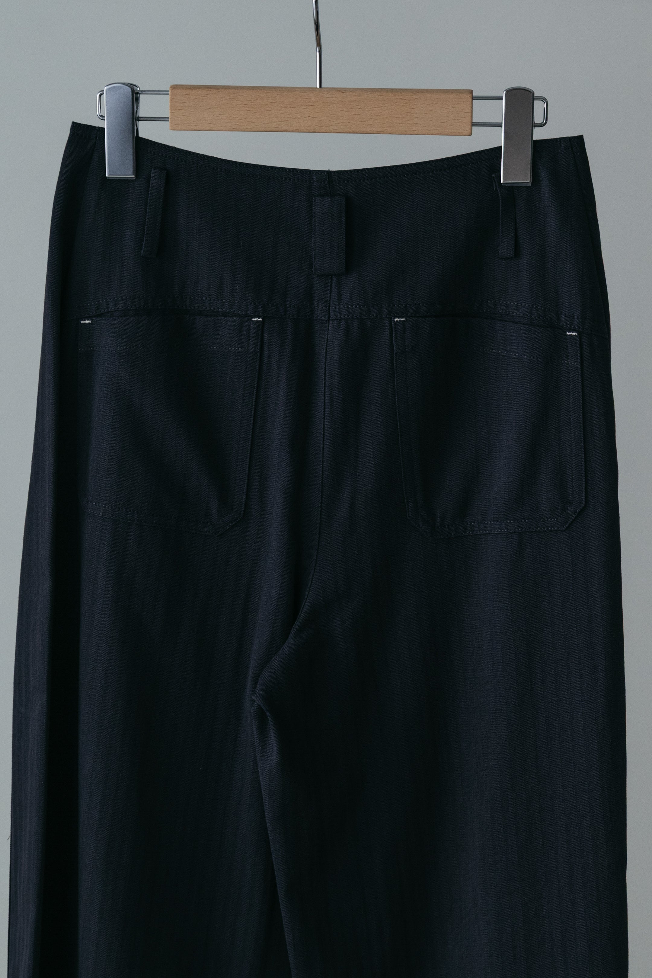 【MAIKU】Easy wide stripe pants