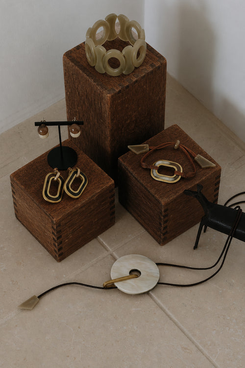 【ROOM.THE.ROOM】Circle multi way necklace