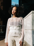 【PRE ORDER 2026SS】【ROOM.THE.ROOM】Ali mesh set【先行予約3月中旬ごろ配送予定】