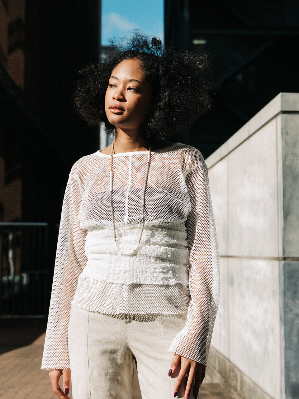 【PRE ORDER 2026SS】【ROOM.THE.ROOM】Ali mesh set【先行予約3月中旬ごろ配送予定】