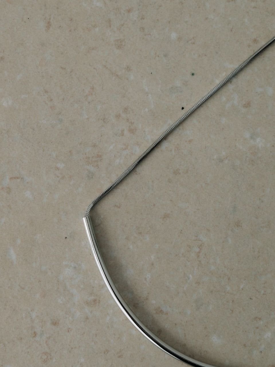 【ROOM.THE.ROOM】Pipe chain necklace