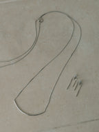 【ROOM.THE.ROOM】Pipe chain necklace