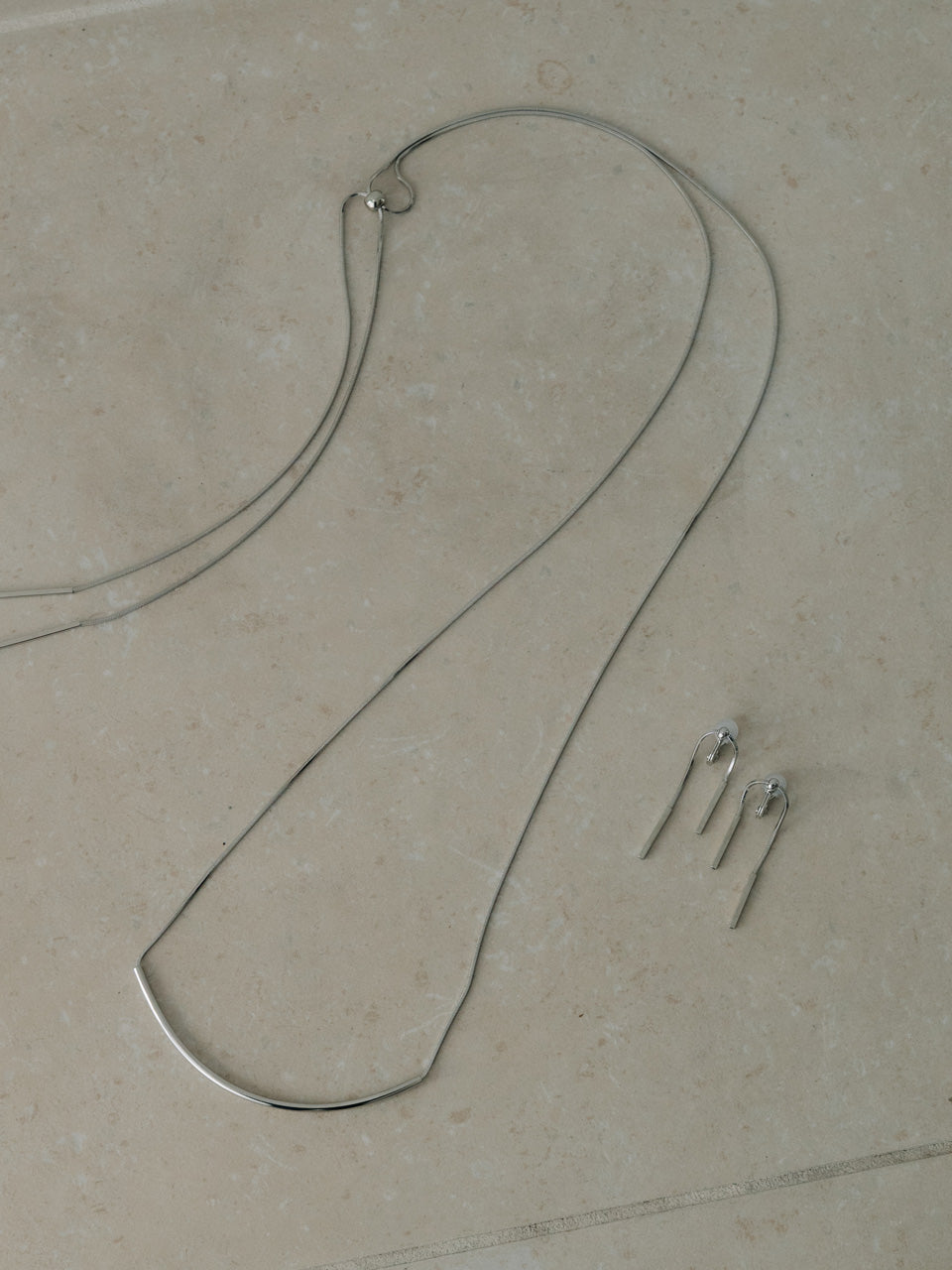 【ROOM.THE.ROOM】Pipe chain necklace