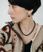 【Luce Costante】Onyx earinngs(イヤリング)