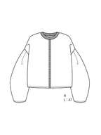 【PRE ORDER 2026SS】【ROOM.THE.ROOM】Emma big sleeve jacket 【先行予約12月上旬ごろ配送予定】