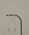 【ROOM.THE.ROOM】Pearl line pierces(ピアス)