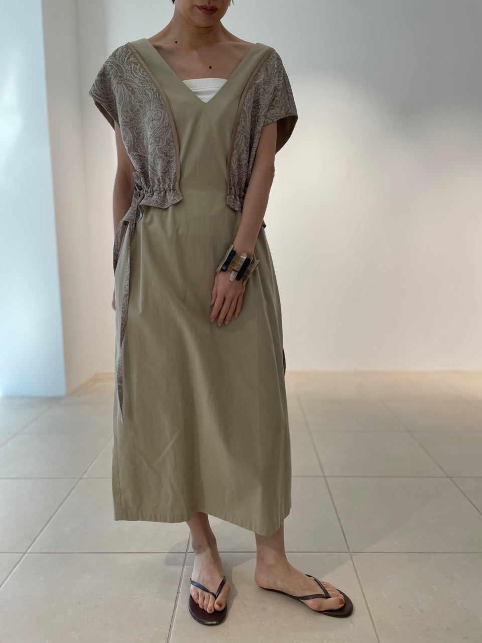 Jacquard Mix One-Piece