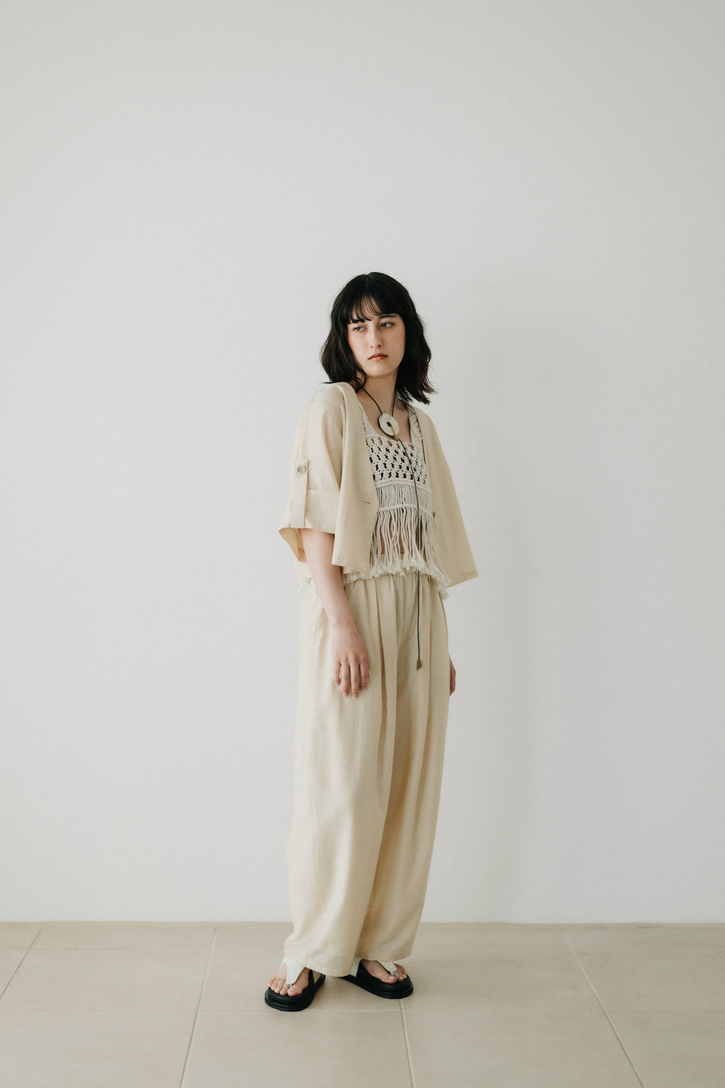 【ROOM.THE.ROOM】Oliver linen jacket