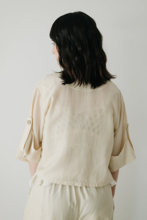 【ROOM.THE.ROOM】Oliver linen jacket