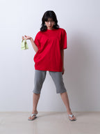 【PRE ORDER 2026SS】【ROOM.THE.ROOM】Brooklyn Ruched back t-shirt【先行予約2月中旬ごろ配送予定】