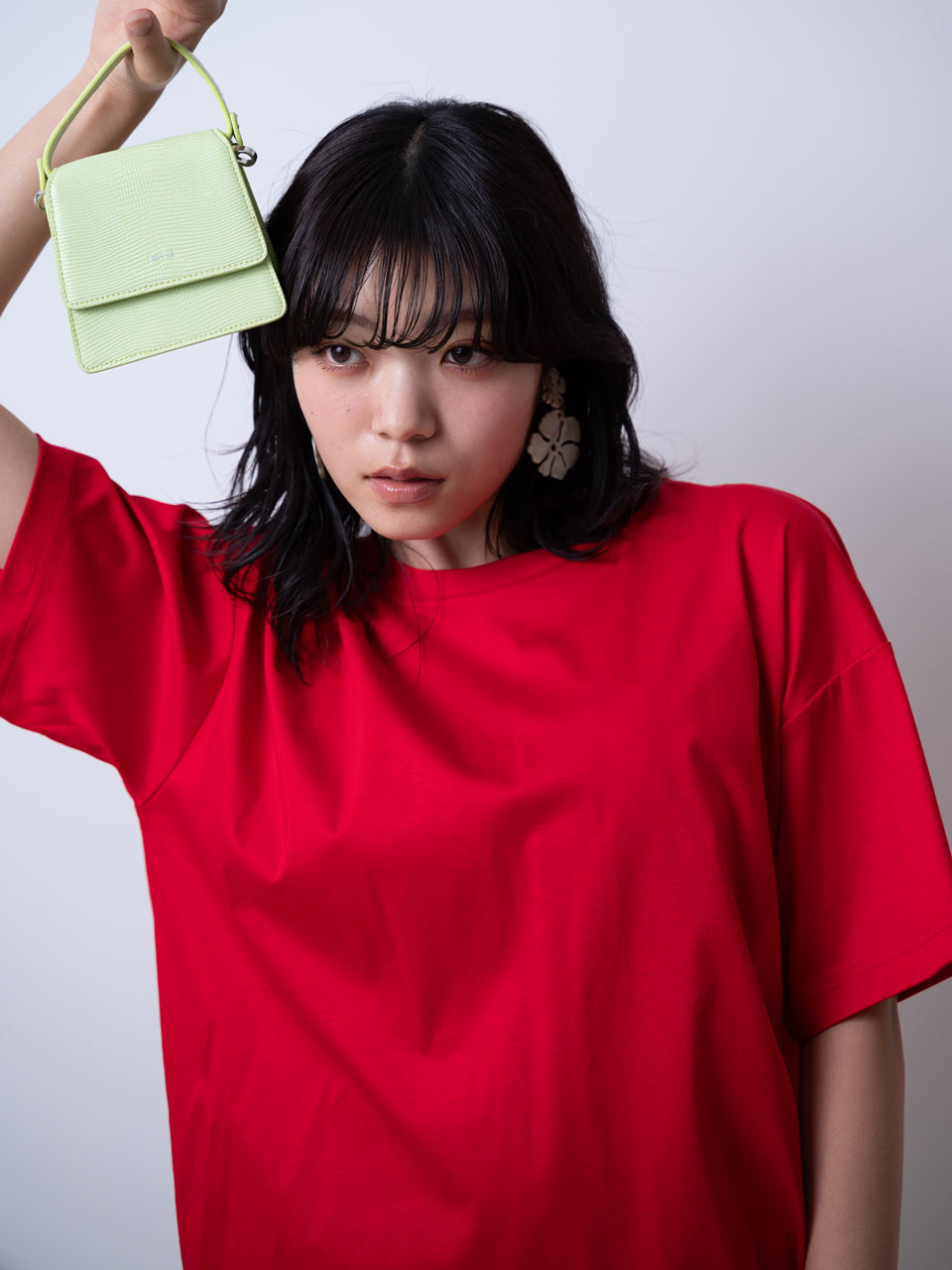 PRE ORDER 2026SS】【ROOM.THE.ROOM】Brooklyn Ruched back t-shirt