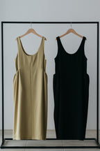 【ROOM.THE.ROOM】Alicia scoop neck dress