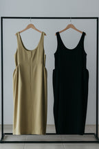 【ROOM.THE.ROOM】Alicia scoop neck dress