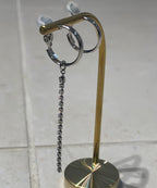 【ROOM.THE.ROOM】Metal circle small hoop earrings