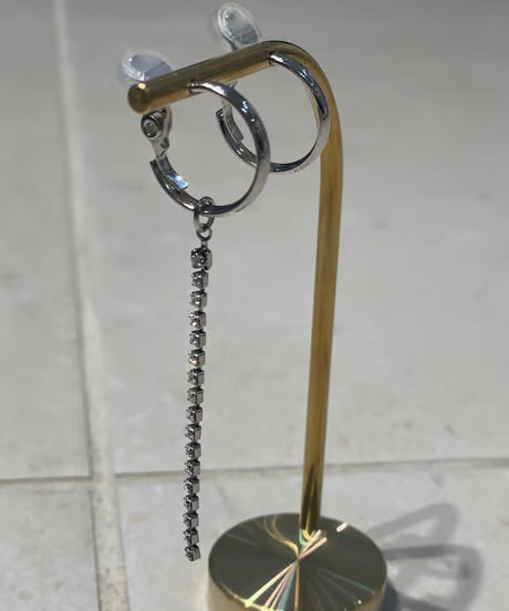 【ROOM.THE.ROOM】Metal circle small hoop earrings