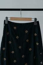 【MAIKU】bijou embroidery skirt