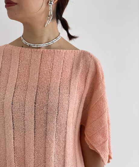 【Luce Costante】Howlite long necklace