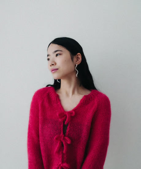 【ROOM.THE.ROOM】Pearl line pierces(ピアス)