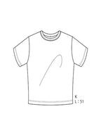 【PRE ORDER 2026SS】【ROOM.THE.ROOM】Emma basic t-shirt 【先行予約12月上旬ごろ配送予定】