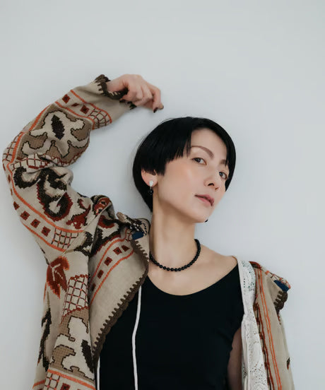 【ROOM.THE.ROOM】Organic cotton tanktop Col. OFF WHITE /BLACK