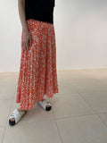 【SALE20%OFF】OP Cluster Print Pleated Skirt