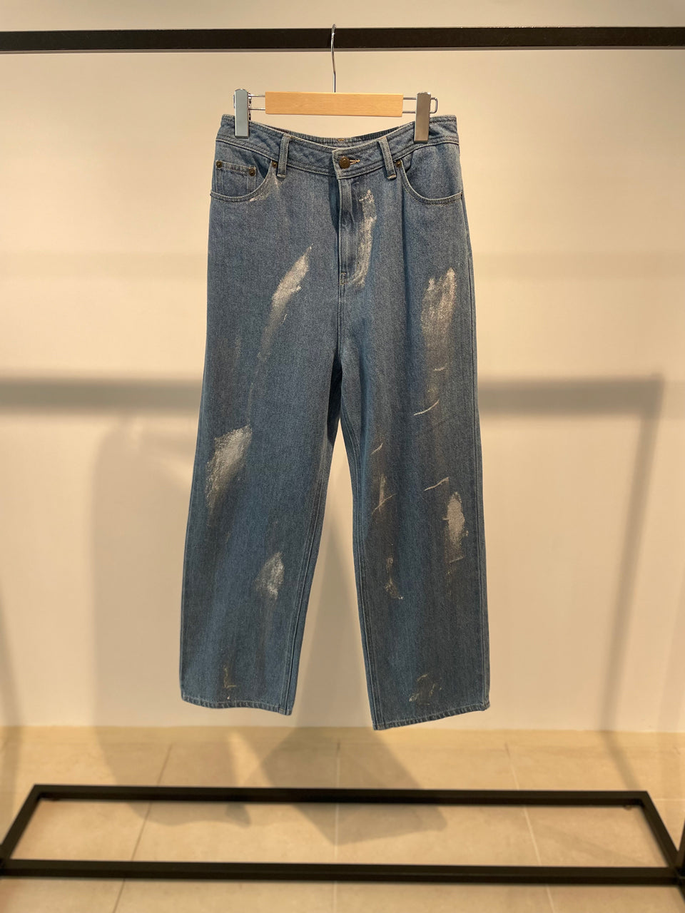 Foil Paint Denim