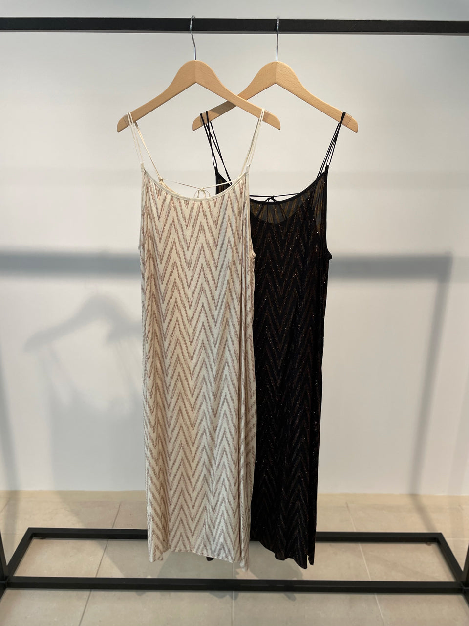 【SALE20%OFF】Chevron Foil Cut Jacquard One Piece