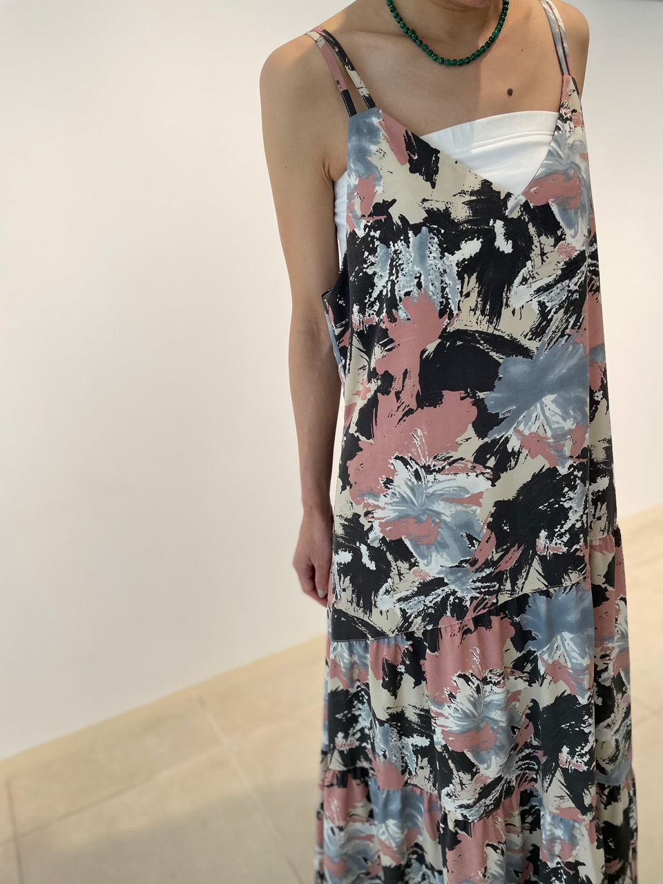 【SALE20%OFF】Crash Botanical Camisole Dress