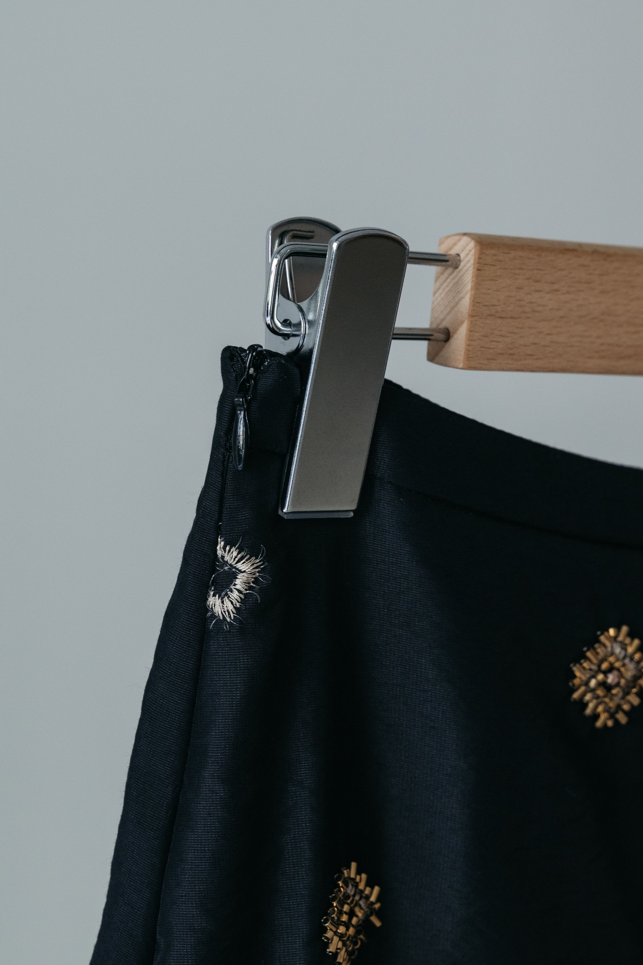 【MAIKU】bijou embroidery skirt