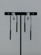 【ROOM.THE.ROOM】Pipe chain earrings